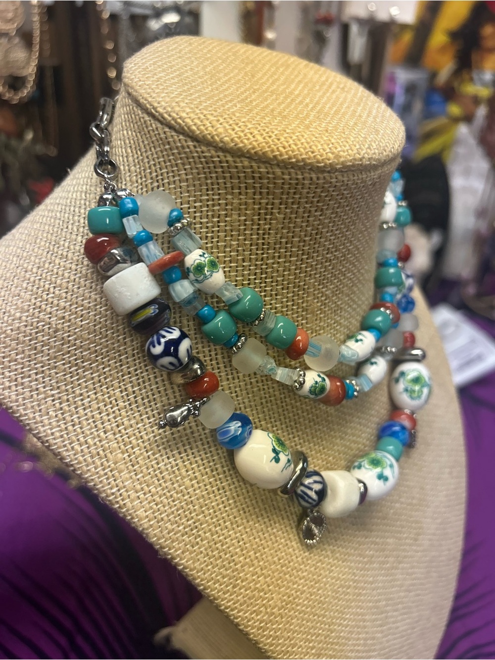 NWT Free People Shaker Shakra
Beaded Necklace - Picture 3 of 5